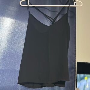 Hollister Black See-Through Fashion Tank